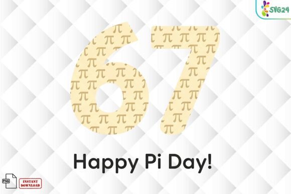 67 Happy Pi Day Math Number PNG: A Strategic Asset for Educators and Creators