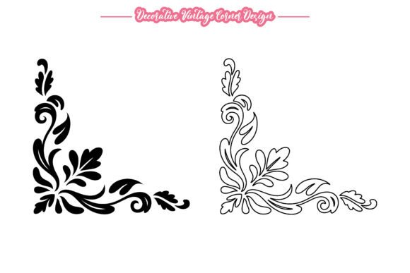 Classic Victorian Corner Border Design: A Strategic Asset for Branding and Communication