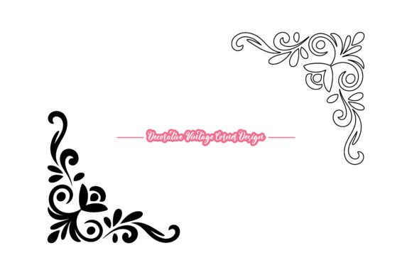 Elegant Scrollwork Corner Decoration