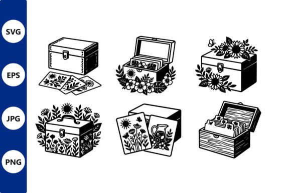 Floral Treasure Boxes Line Art: A Practical Guide to Usage and Comparison