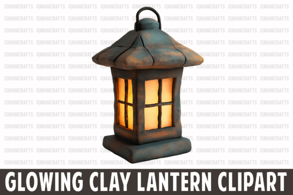 Glowing Clay Lantern Clipart PNG: Elevating Your Creative Projects