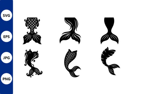 Mermaid Tails Silhouettes in Vector: A Comprehensive Guide for Creators