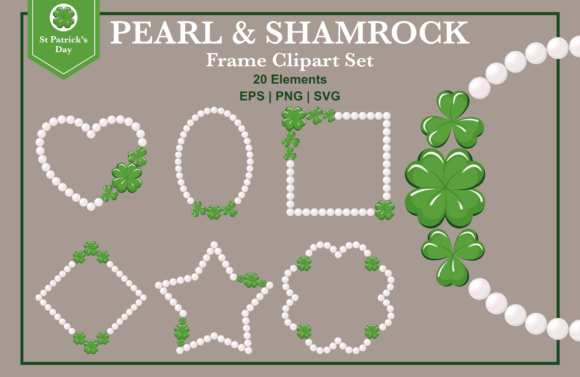 Pearl and Shamrock Frame Clipart Set: A Practical Evaluation