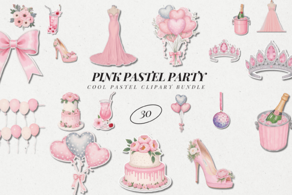 Pink Pastel Party Clipart Bundle: A Practical Guide for Designers and Planners