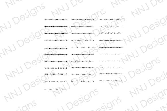 Set of Arrow Border SVG Design: Elevating Modern Craft Projects