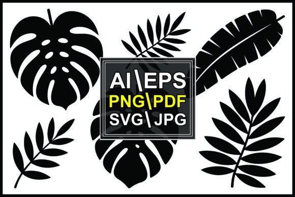 Silhouettes Leaf and Plant: The Ultimate Botanical Vector Bundle for Creative Professionals