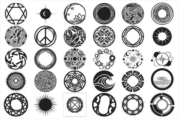 The Power of the Elegant Modern Minimal Circle Ornament in Contemporary Design