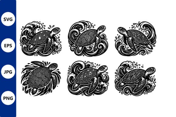 Turtle Wave Vector Art Set: A Comprehensive Guide for Creators